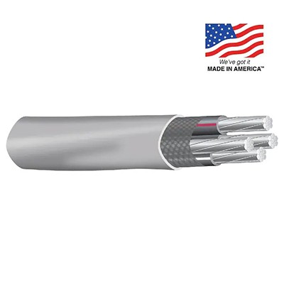 Southwire 2-2-2-4 Aluminum Ser Service Entrance Cable (By-the-Foot)