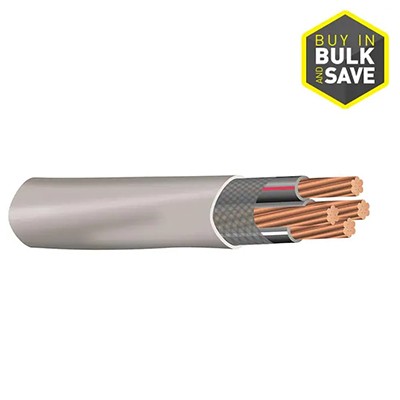 Southwire 2-2-2-4 Copper Ser Service Entrance Cable (By-the-Foot)