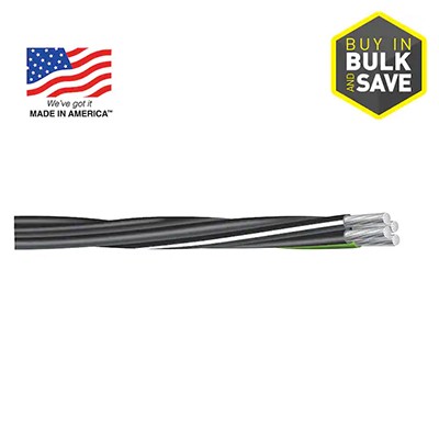Southwire 4/0-4/0-2/0-4 Aluminum Mobile Home Feeder Service Entrance Cable