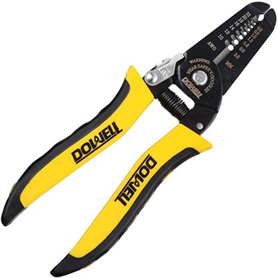 DOWELL 10-22 AWG Wire Stripper Cutter Wire Stripping Tool And Multi-Functio