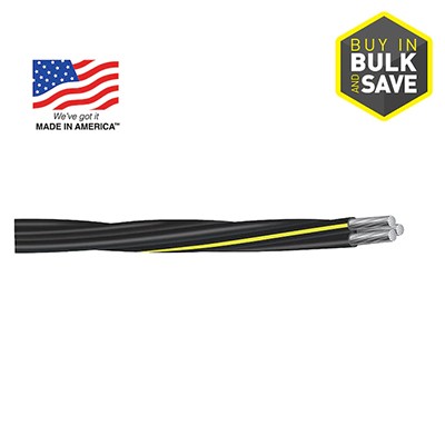 Southwire Sweetbriar 4/0-4/0-2/0 Aluminum Urd Service Entrance Cable (By-th